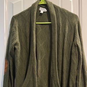 Market and spruce olive sweater